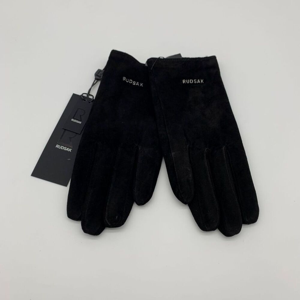 RUDSAK Black Suede Women's Gloves